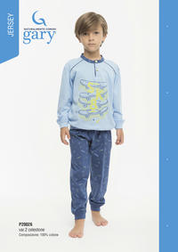 BOY'S PAJAMA M/L P30026 Tellini S.r.l. Wholesale Clothing